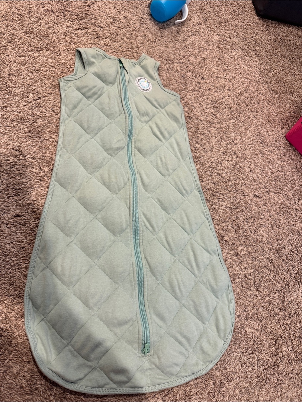 Dreamland baby Quilted Sleep Sack - Sage Green